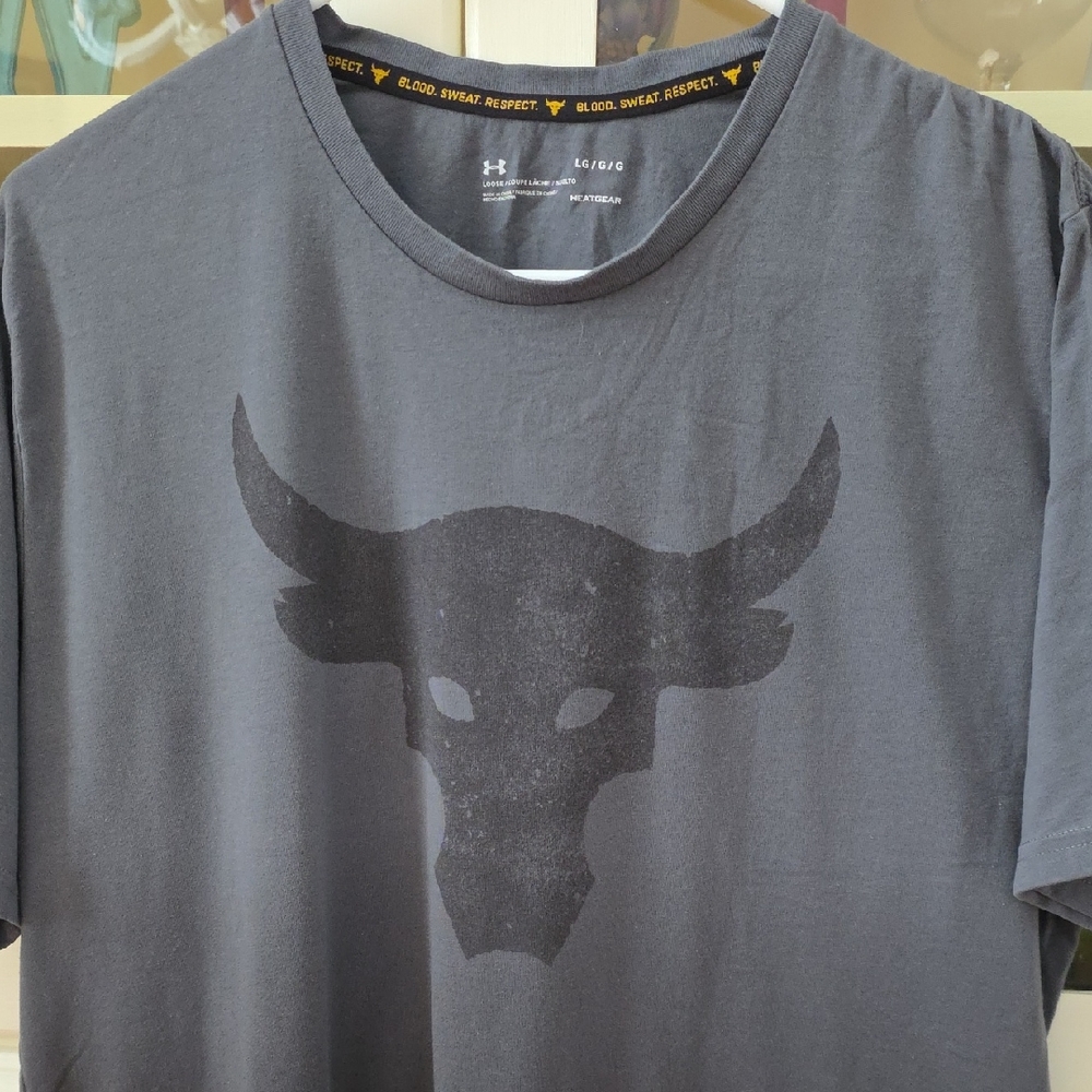 Under Armour Blood Sweat Respect Brahma Bull Graphic Tee
